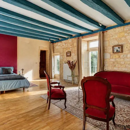 Vila Manoir De Rousse 320 M2 En Campagne Piscine Wifi Jardins Deneze-sous-Doue